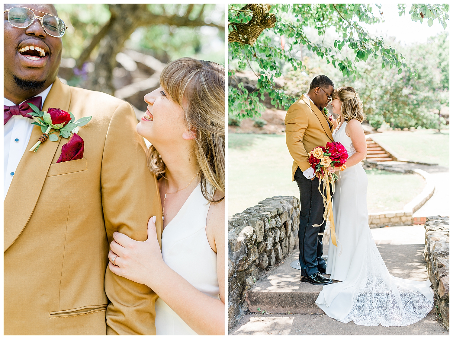 Wedding at Washington Park in Macon, GA