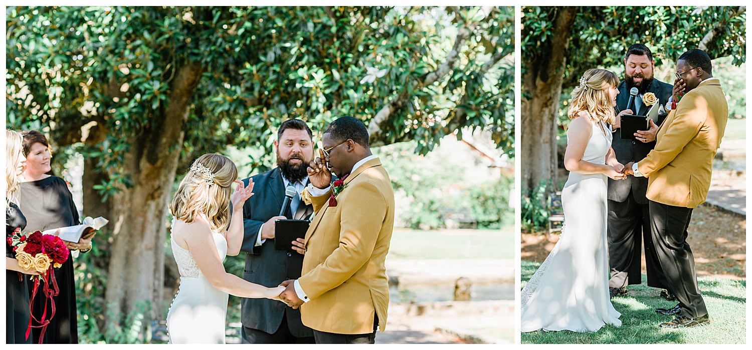 Wedding at Washington Park in Macon, GA