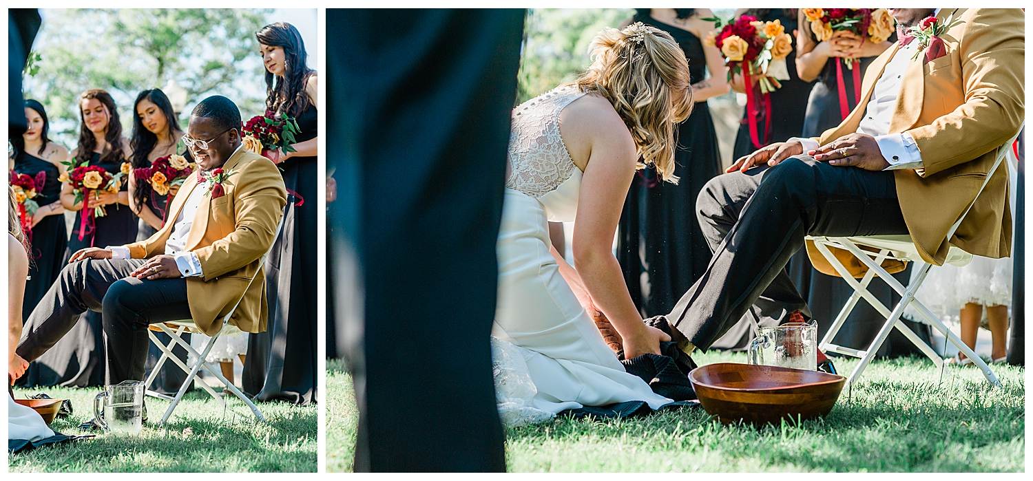Wedding at Washington Park in Macon, GA