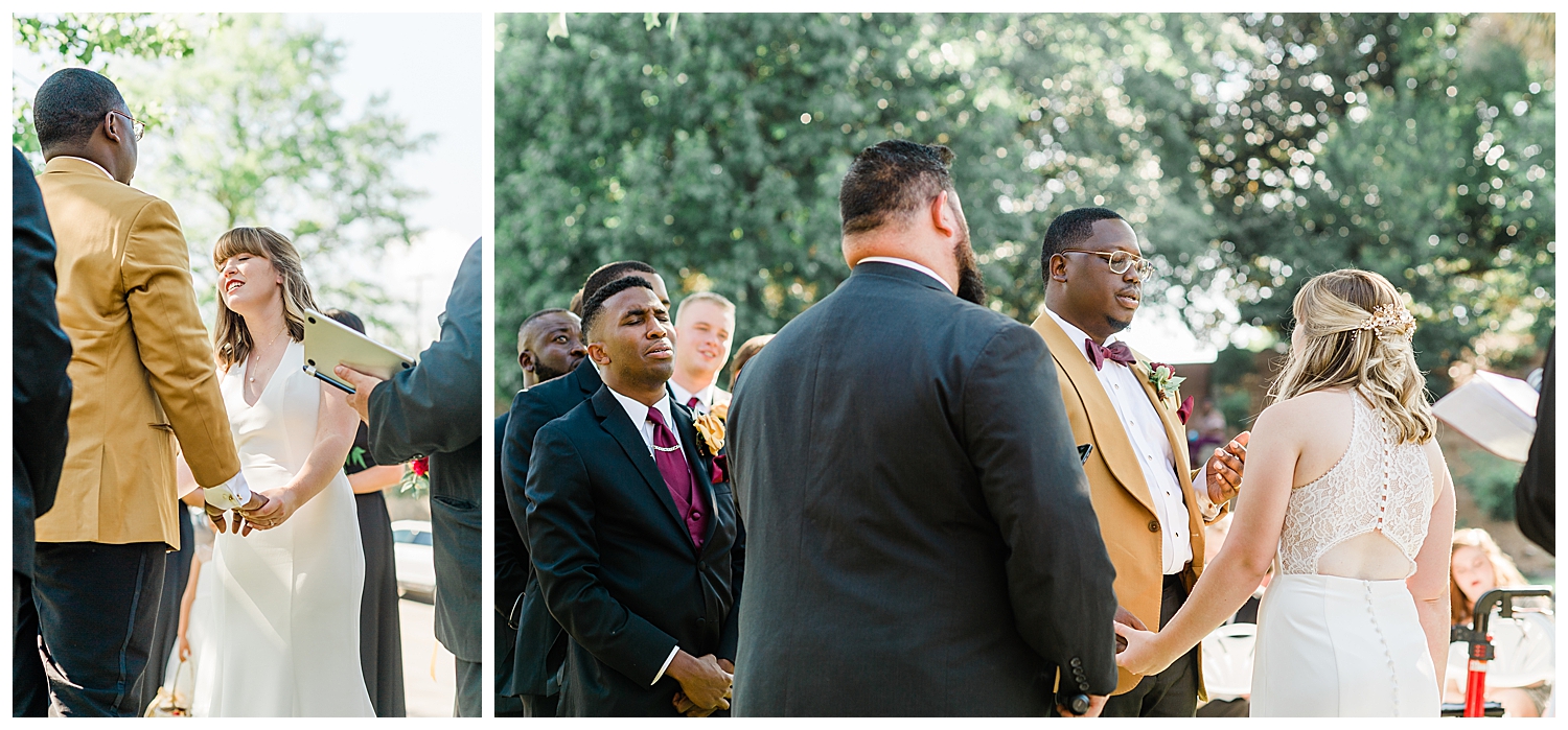 Wedding at Washington Park in Macon, GA