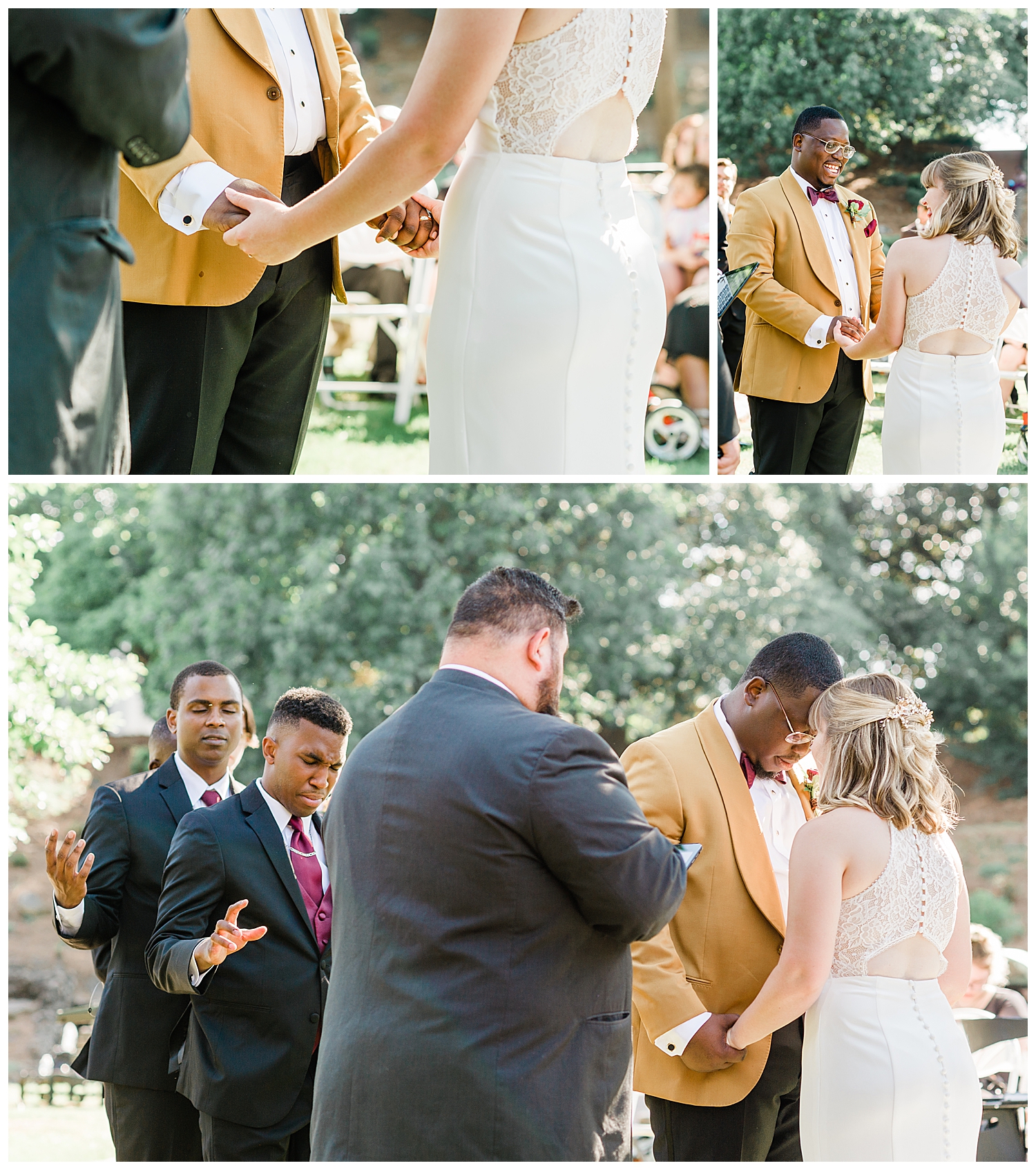Wedding at Washington Park in Macon, GA