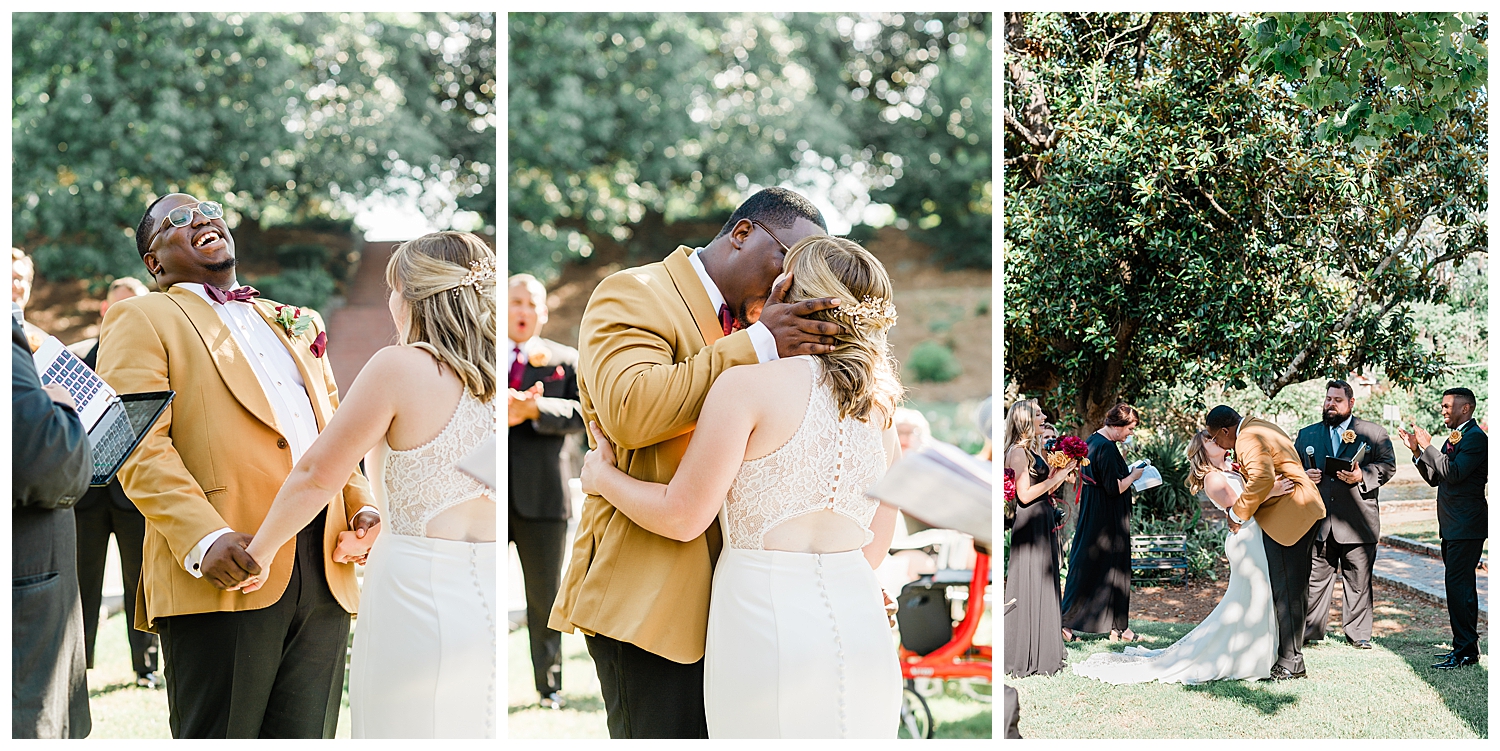 Wedding at Washington Park in Macon, GA