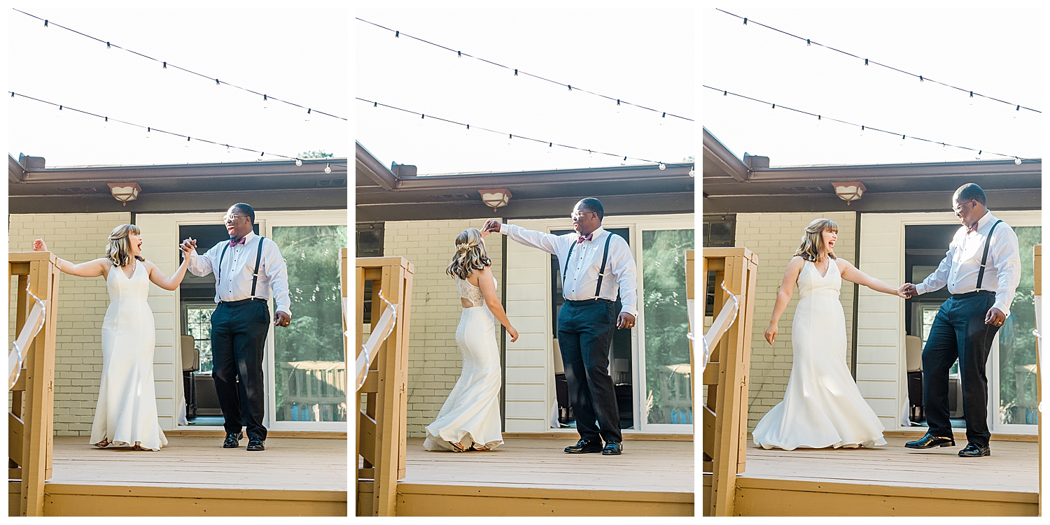 Wedding at Washington Park in Macon, GA
