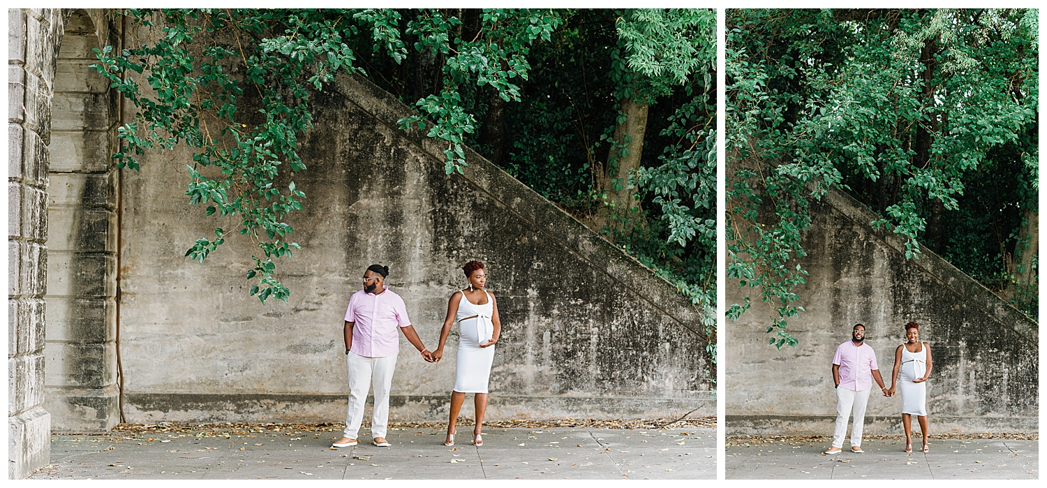 Downtown Macon Maternity Session 