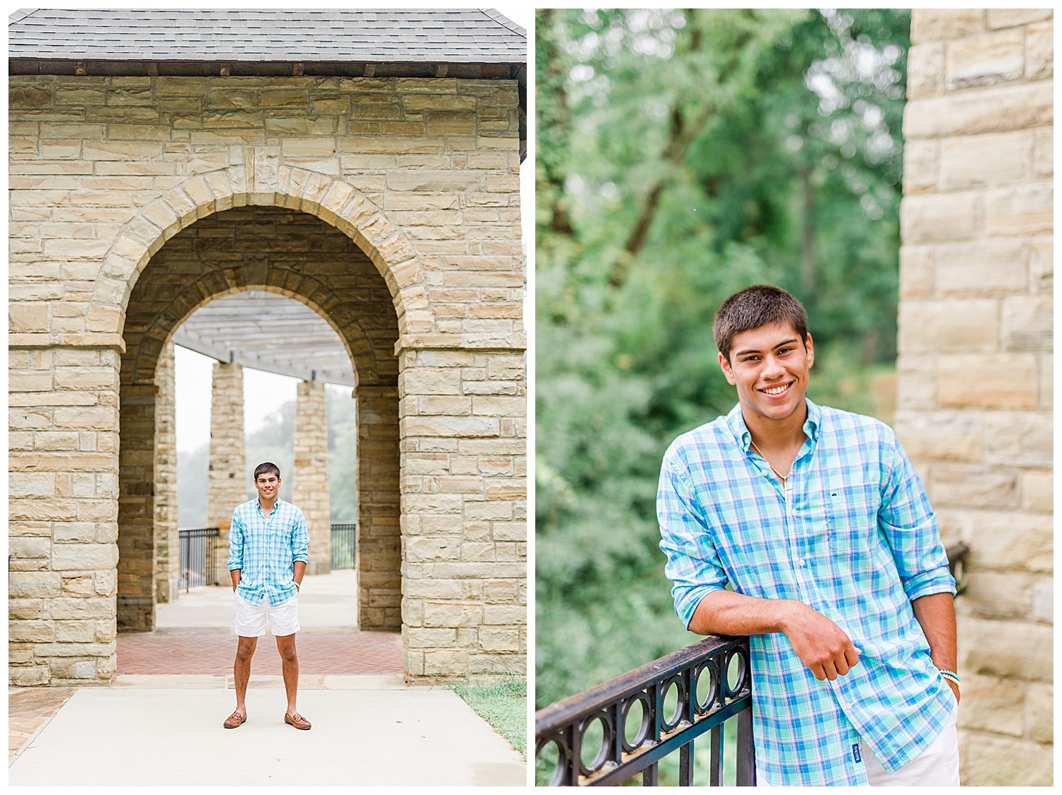 Guy Senior Shoot at Amerson River Park