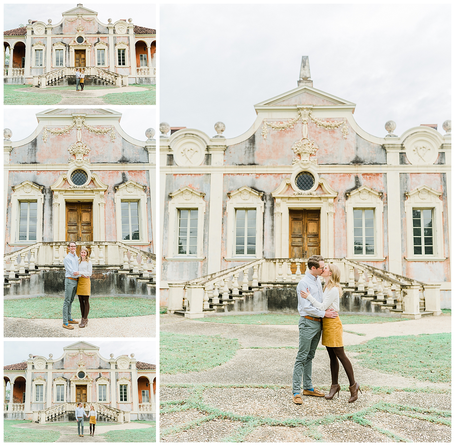 Mansion Engagement Session