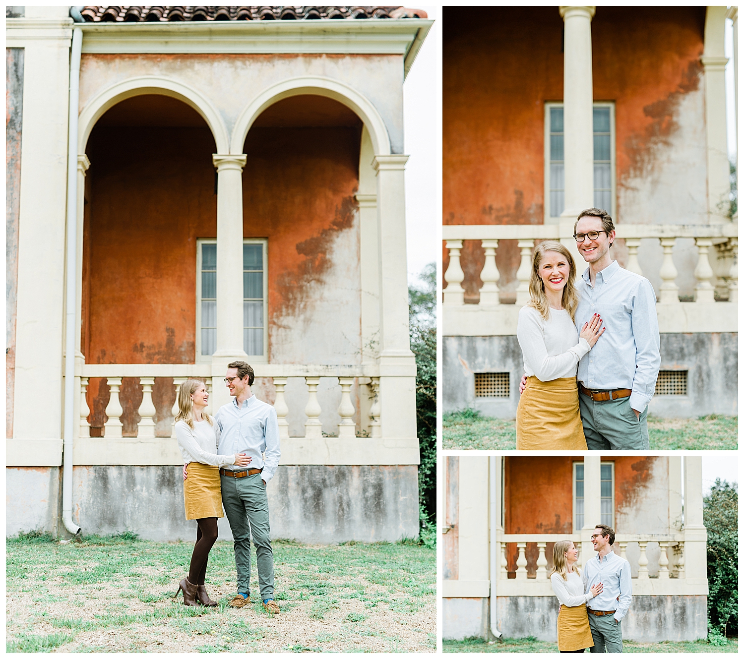 Mansion Engagement Session