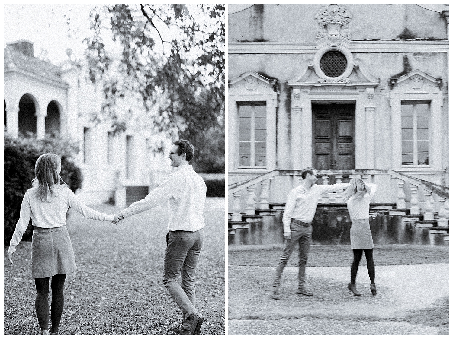 Mansion Engagement Session