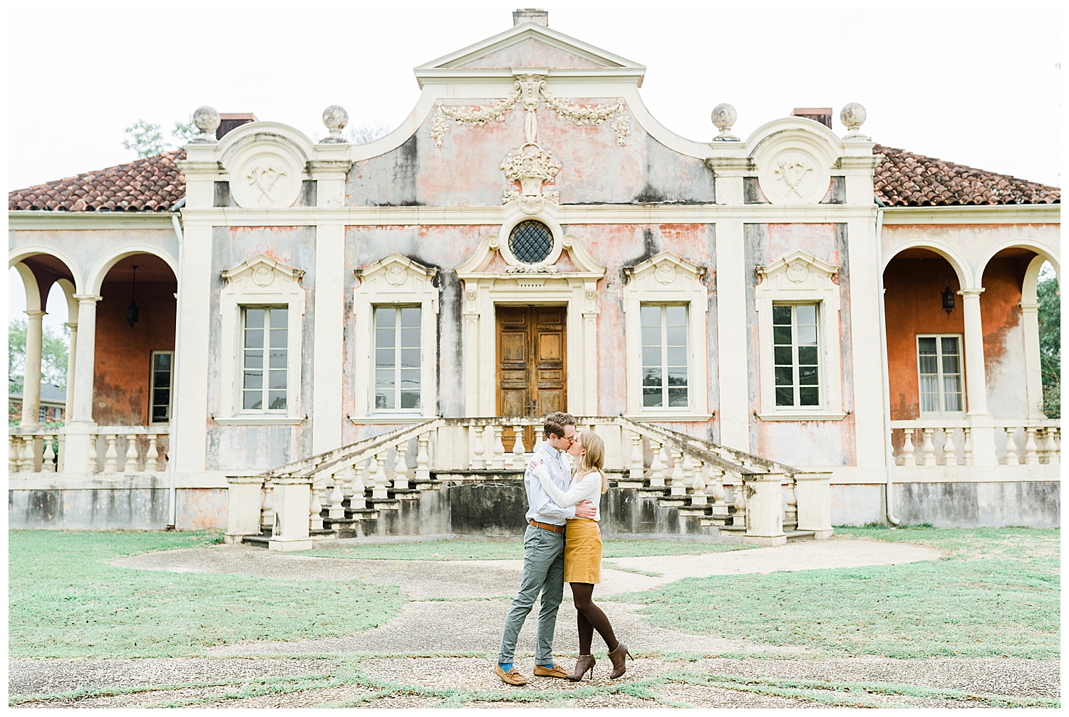 Mansion Engagement Session