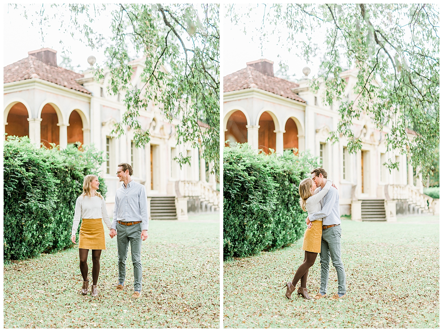 Mansion Engagement Session