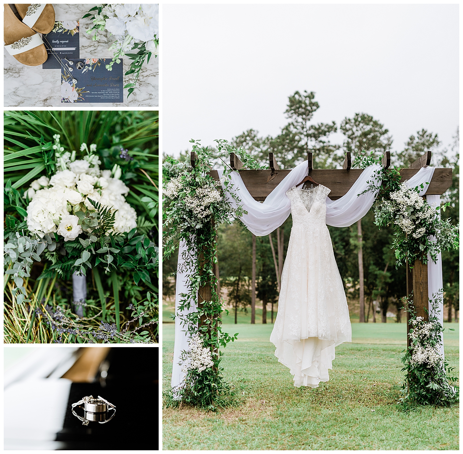 Fall Wedding at The Club at Lake Sinclair