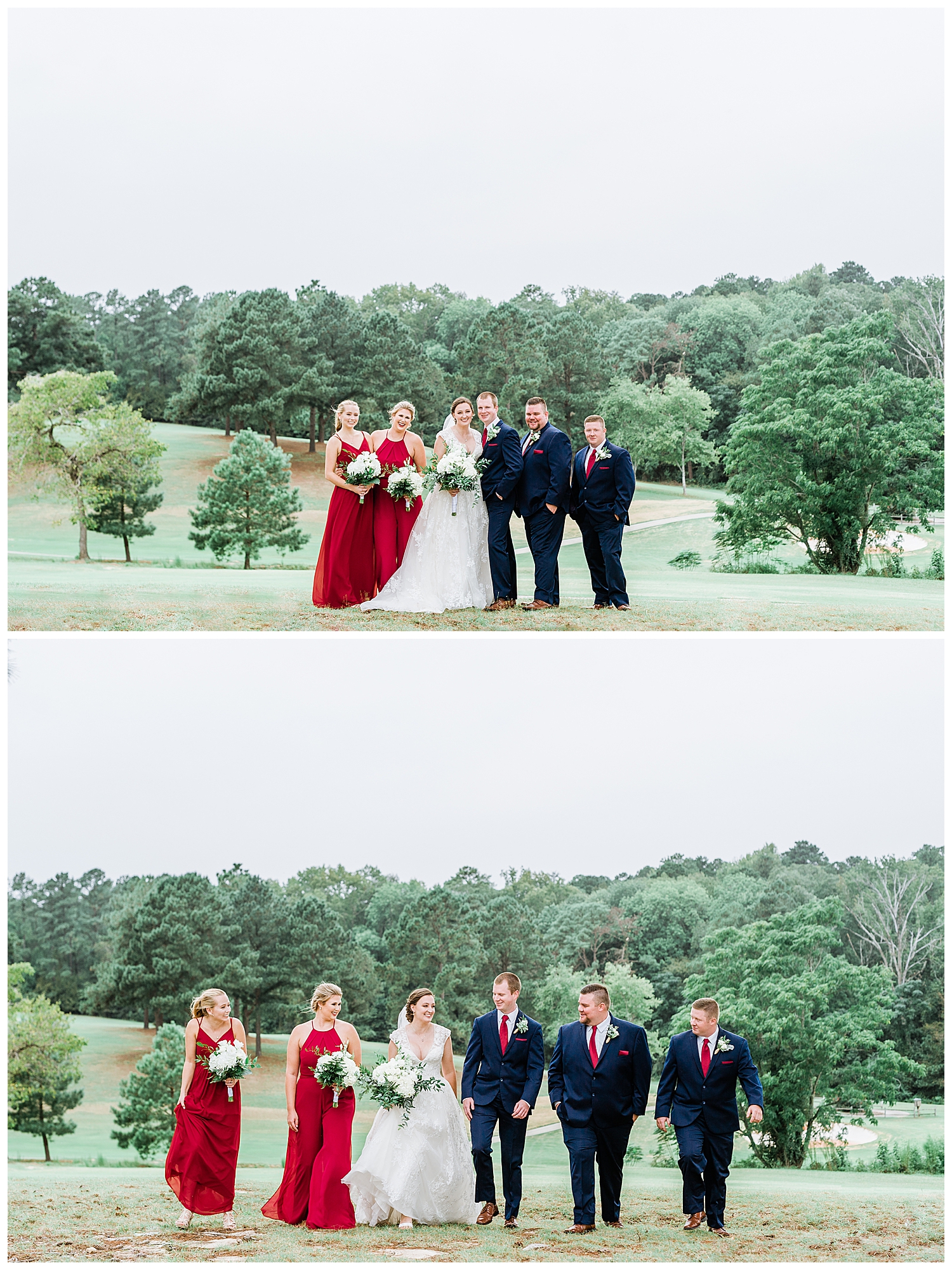 Fall Wedding at The Club at Lake Sinclair