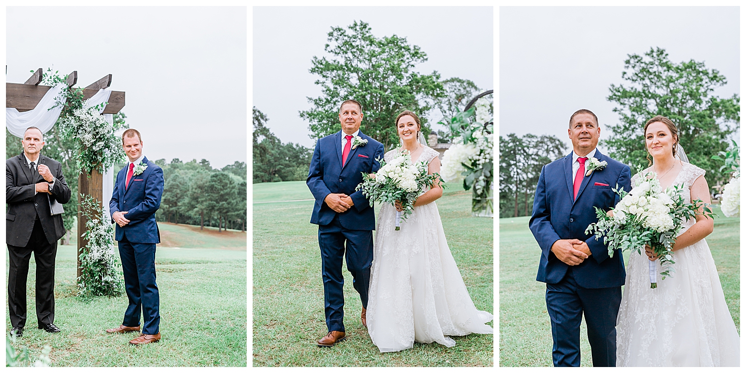 Fall Wedding at The Club at Lake Sinclair