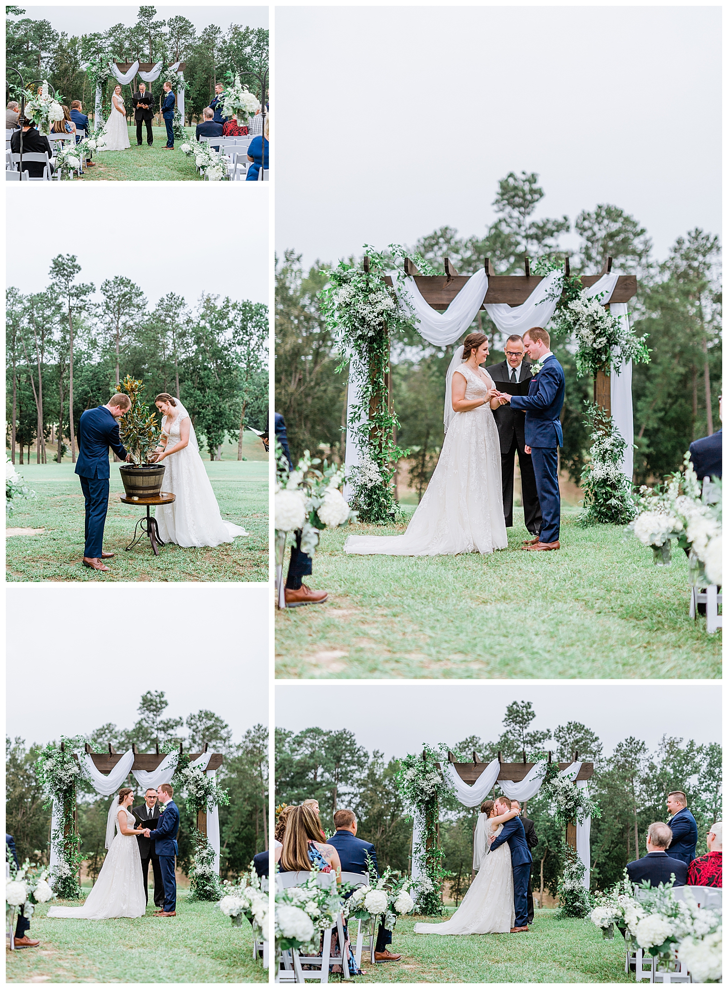 Fall Wedding at The Club at Lake Sinclair