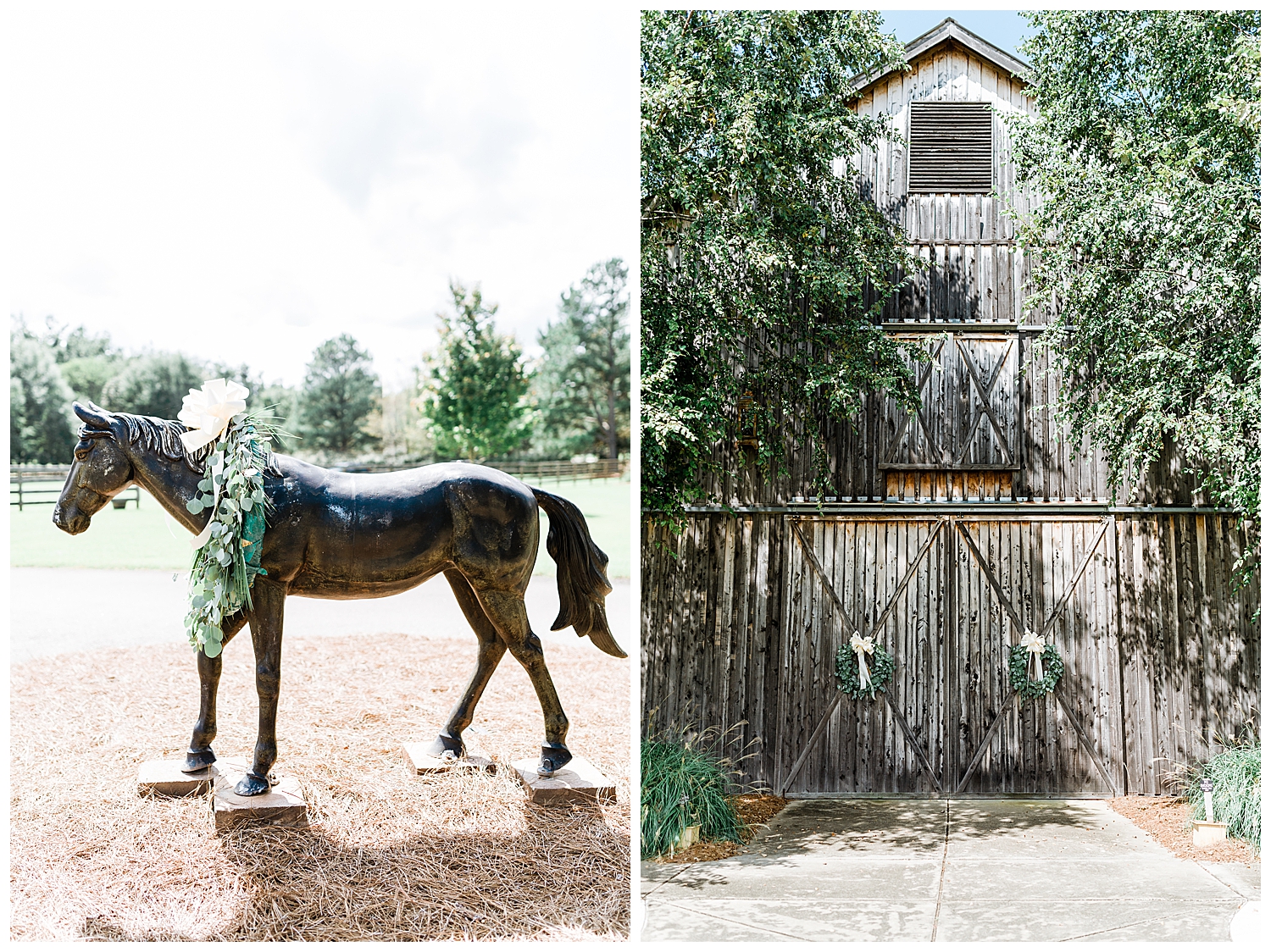 Elegant Wedding at Southern Bridle Farms