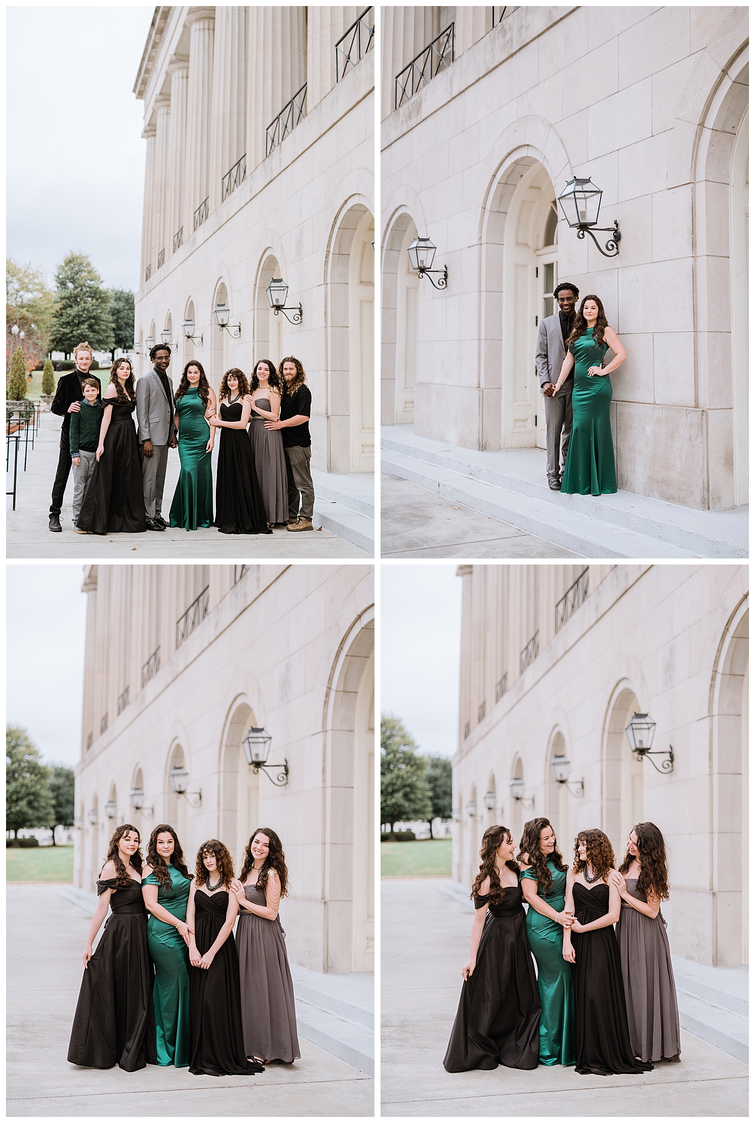 Formal Family Photos at The Macon City Auditorium