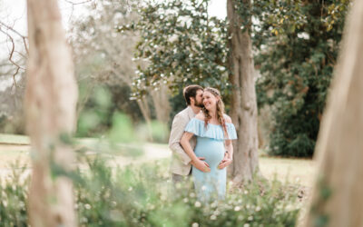 Maternity Pictures at Lockerly Arboretum | C. Hope Photography