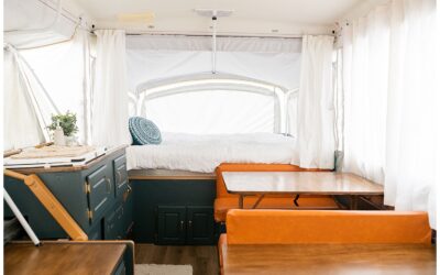 Our Pop Up Camper Remodel | C. Hope Photography