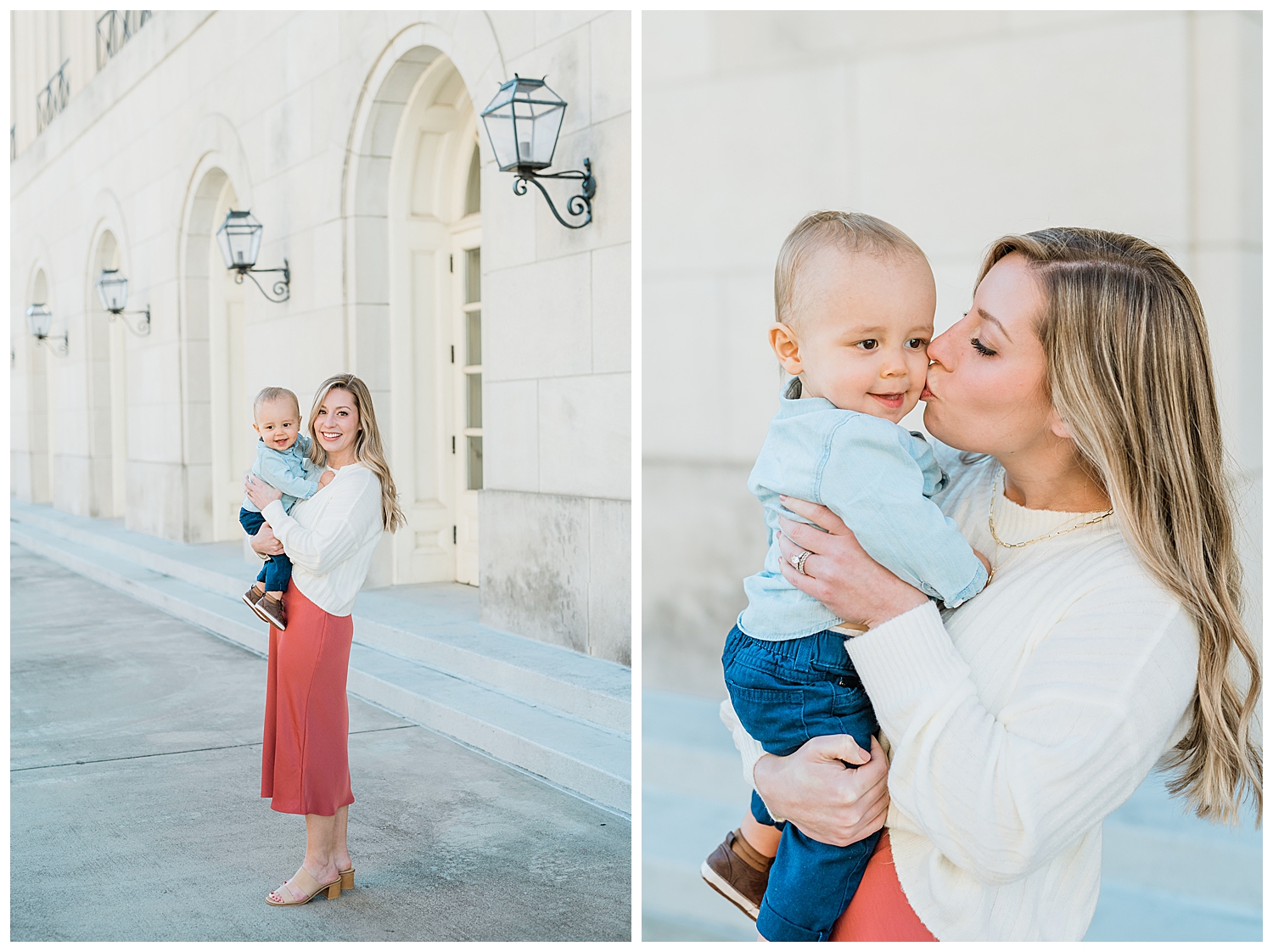 Spring Family Session in Downtown Macon