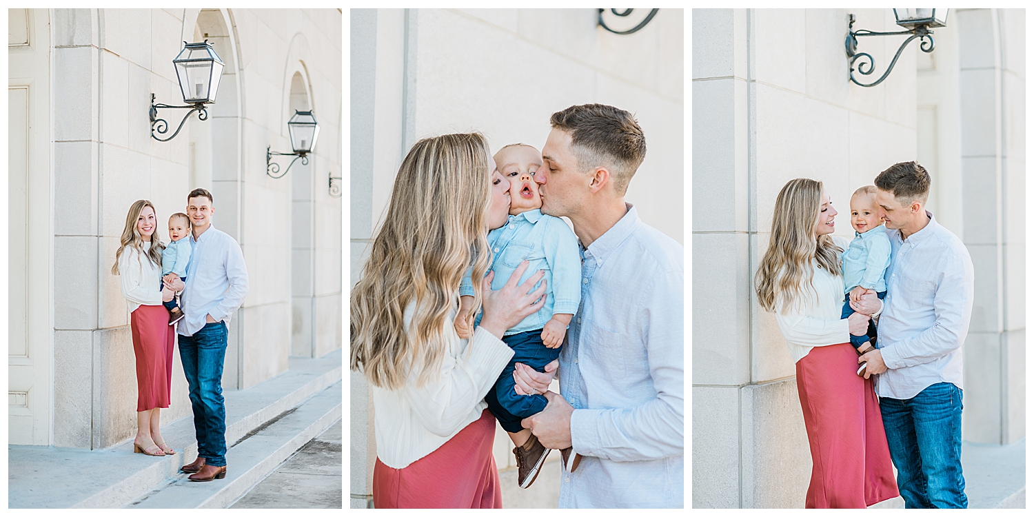 Spring Family Session in Downtown Macon