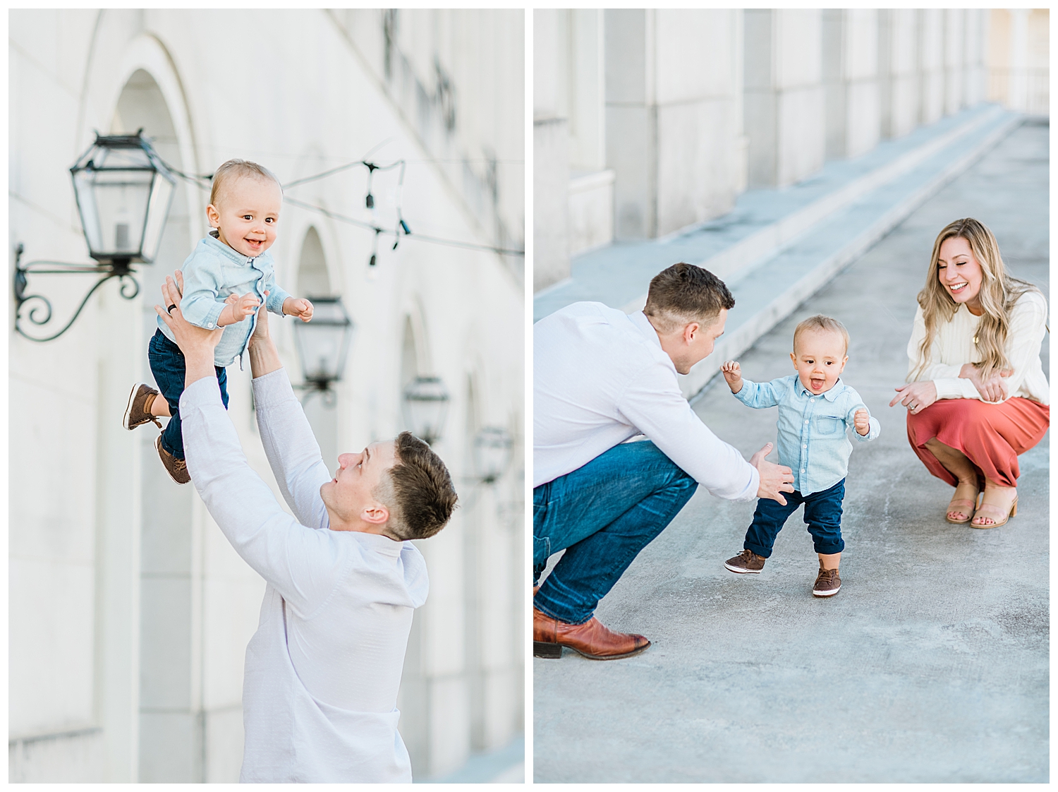 Spring Family Session in Downtown Macon