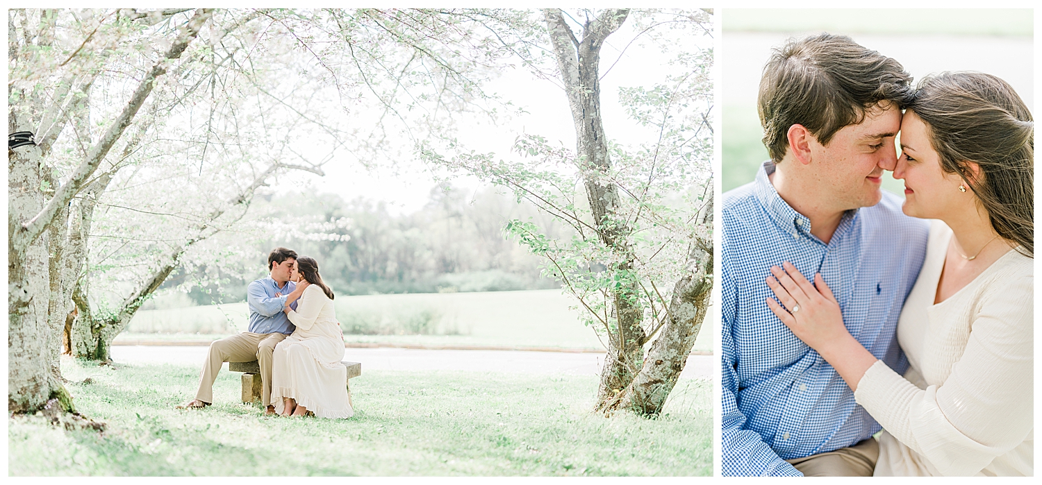 Engagement Session in the Cherry Blossoms