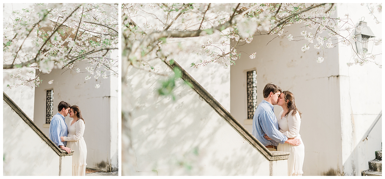 Engagement Session in the Cherry Blossoms