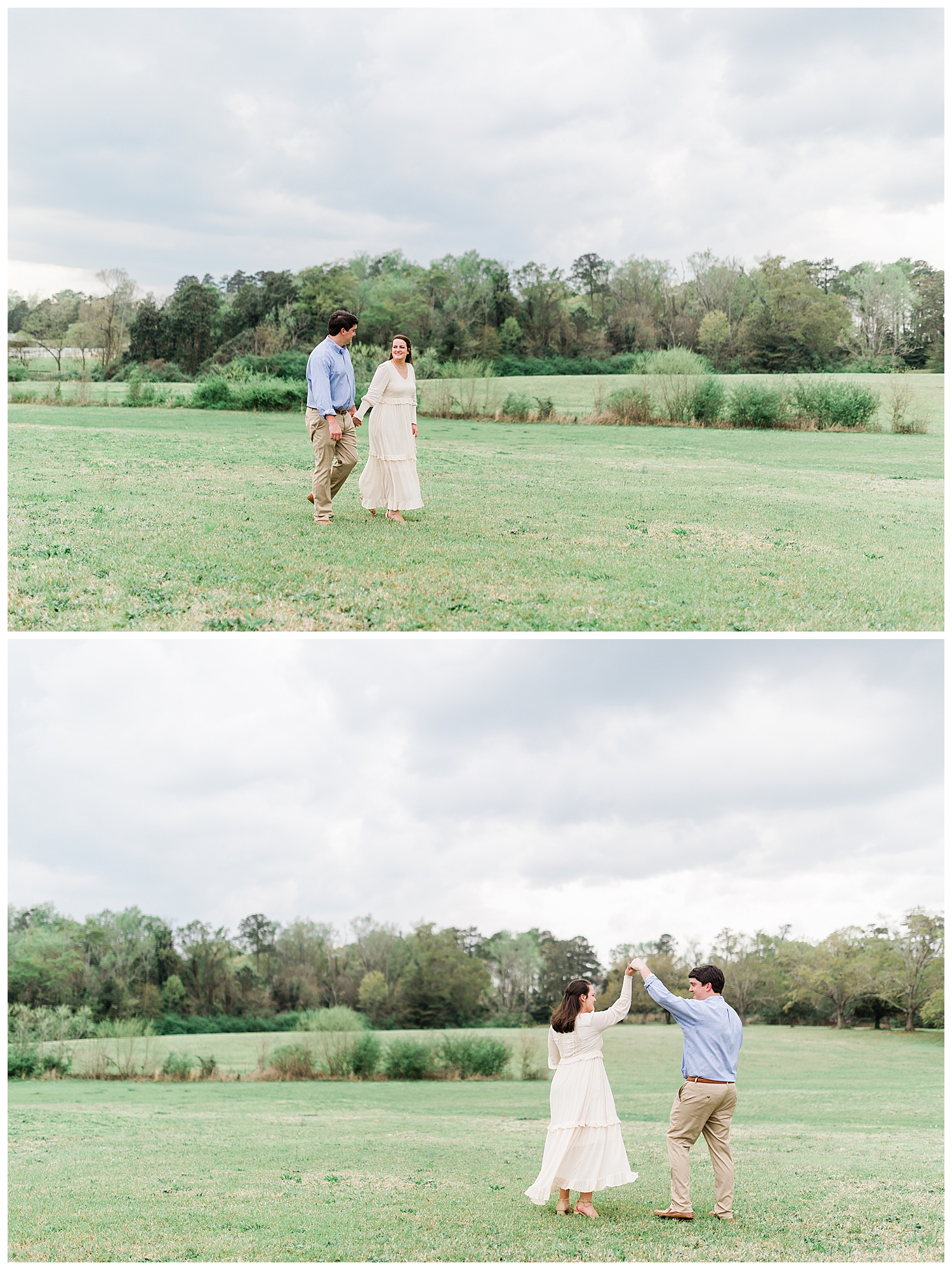 Engagement Session in the Cherry Blossoms