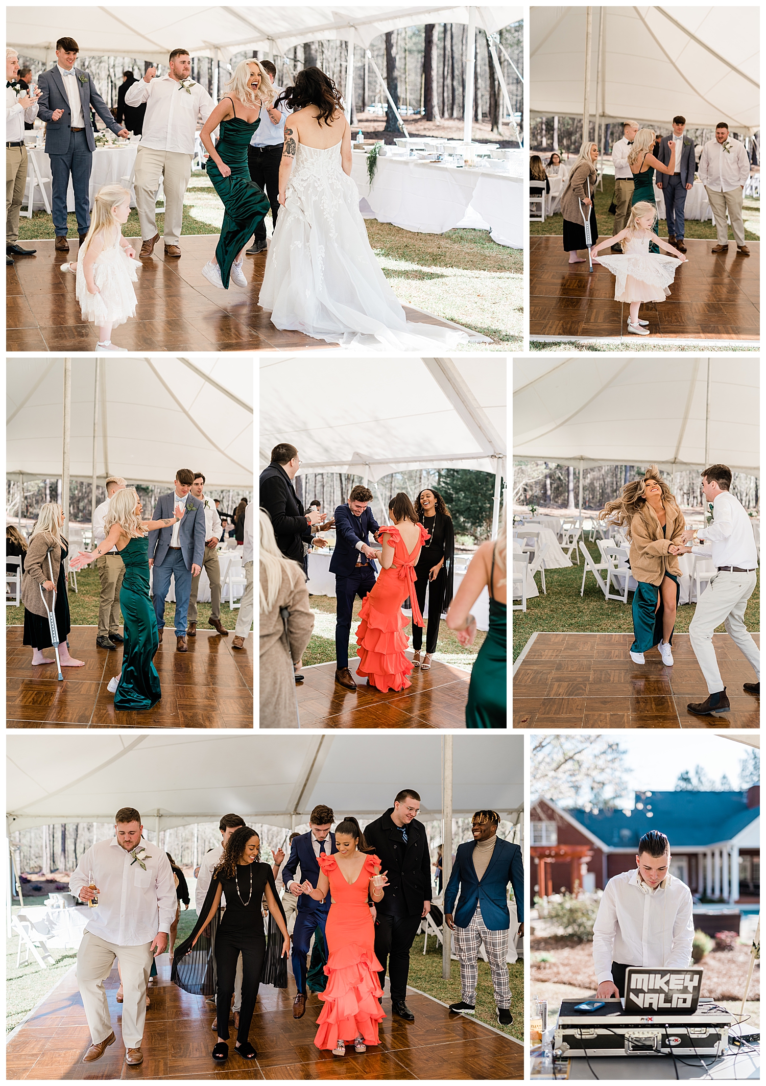 Beautiful Backyard Spring Wedding in Macon GA